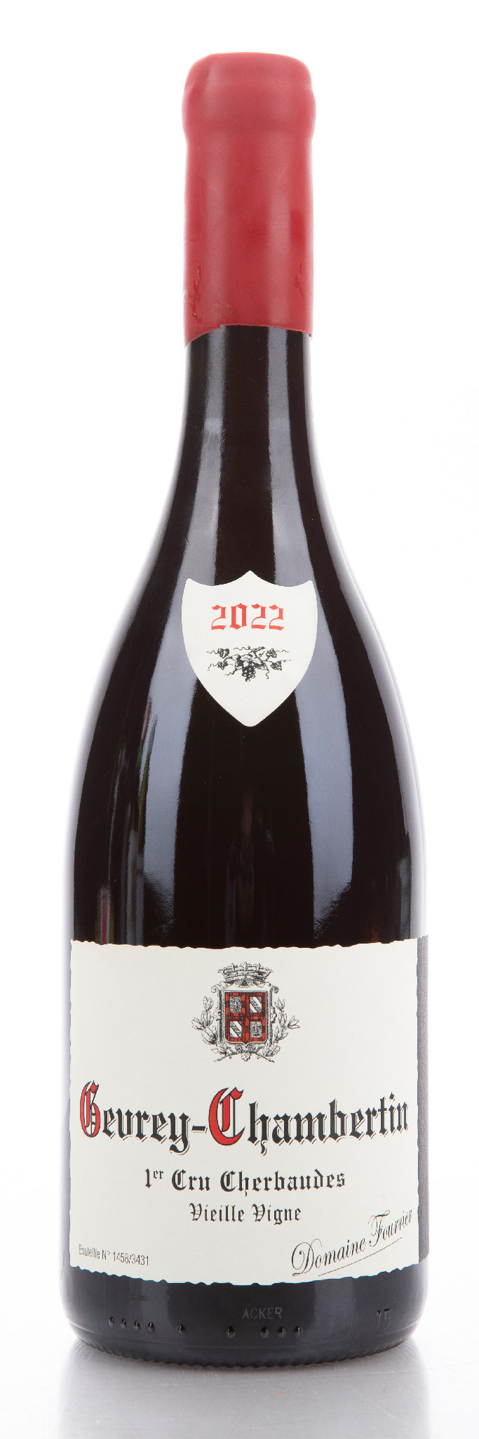 2022 Domaine Fourrier Gevrey Chambertin Cherbaudes, Vieilles Vignes, Premier Cru 750ml